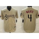 Men's Arizona Diamondbacks #4 Ketel Marte Cream City Cool Base Jersey