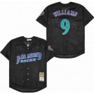Men's Arizona Diamondbacks #9 Matt Williams Williams Black Mesh Throwback Jersey