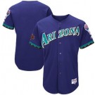 Men's Arizona Diamondbacks Customized Purple Throwback Jersey