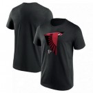 Men's Atlanta Falcons Black 2024 Draft Illustrated T Shirt