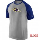 Men's Baltimore Ravens Printed T Shirt 0333