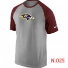 Men's Baltimore Ravens Printed T Shirt 0334