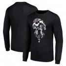 Men's Baltimore Ravens Starter Black Logo Graphic Long Sleeve T Shirt