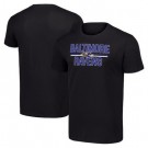 Men's Baltimore Ravens Starter Black Mesh Team Graphic T Shirt