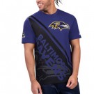 Men's Baltimore Ravens Starter Finish Line Extreme Graphic T Shirt