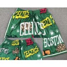 Men's Boston Celtics Green Doodle Just Don Shorts