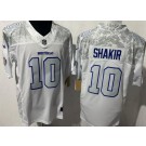 Men's Buffalo Bills #10 Khalil Shakir Limited White Rivalries FUSE Vapor Jersey