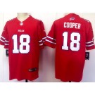 Men's Buffalo Bills #18 Amari Cooper Limited Red Vapor Jersey