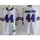 Men's Buffalo Bills #44 Joe Andreessen Limited White Vapor Jersey