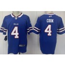 Men's Buffalo Bills #4 James Cook Limited Blue Vapor Jersey