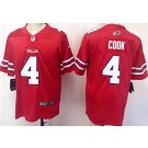 Men's Buffalo Bills #4 James Cook Limited Red Vapor Jersey