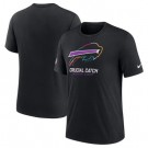 Men's Buffalo Bills Black 2024 Crucial Catch T Shirt