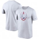 Men's Buffalo Bills White Icon Performance T-Shirt