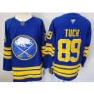 Men's Buffalo Sabres #89 Alex Tuch Blue Fanatics Authentic Jersey