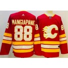Men's Calgary Flames #88 Andrew Mangiapane Red Alternate Authentic Jersey