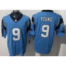 Men's Carolina Panthers #9 Bryce Young Limited Blue FUSE Vapor Jersey