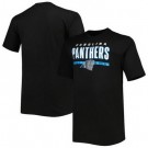 Men's Carolina Panthers Black Printed T Shirt 302342