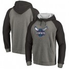 Men's Charlotte Hornets Gray 2 Printed Pullover Hoodie