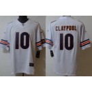 Men's Chicago Bears #10 Chase Claypool Limited White Vapor Jersey