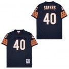 Men's Chicago Bears #40 Gale Sayers Navy 1970 Throwback Jersey