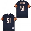 Men's Chicago Bears #51 Dick Butkus Navy 1966 Throwback Jersey