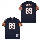Men's Chicago Bears #89 Mike Ditka Navy 1966 Throwback Jersey