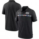 Men's Chicago Bears Black Crucial Catch Polo
