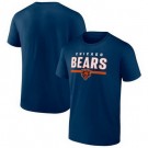 Men's Chicago Bears Navy Printed T Shirt 302375