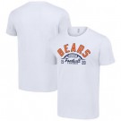 Men's Chicago Bears Starter White Half Ball Team T Shirt