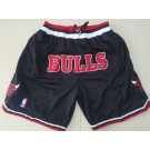 Men's Chicago Bulls Black 1997 Just Don Swingman Shorts