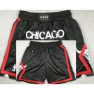 Men's Chicago Bulls Black 2023 City Just Don Shorts