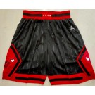 Men's Chicago Bulls Black Stripes Swingman Shorts