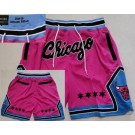 Men's Chicago Bulls Pink City Just Don Shorts