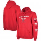 Men's Chicago Bulls Red 2023 City Edition Pullover Hoodie
