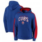 Men's Chicago Cubs Blue Game Time Arch Pullover Hoodie