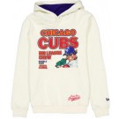 Men's Chicago Cubs Cream Big League Chew Pullover Hoodie