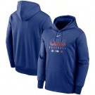 Men's Chicago Cubs Navy Authentic Collection Dugout Pullover Hoodie