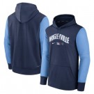 Men's Chicago Cubs Navy Authentic Collection Performance Hoodie