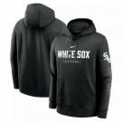 Men's Chicago White Sox Black Fashion Club Pullover Hoodie