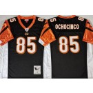 Men's Cincinnati Bengals #85 Chad Ochocinco Black 2009 Throwback Jersey