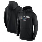 Men's Cincinnati Bengals Black 2022 Crucial Catch Therma Performance Pullover Hoodie