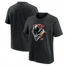 Men's Cincinnati Bengals Black 2024 Draft Illustrated T Shirt