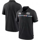 Men's Cincinnati Bengals Black Crucial Catch Polo