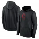 Men's Cincinnati Reds Black Authentic Collection City Connect Practice Performance Pullover Hoodie