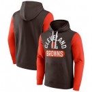 Men's Cleveland Browns Brown Extra Point Pullover Hoodie