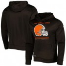 Men's Cleveland Browns Brown Printed Pullover Hoodie 302571