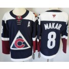 Men's Colorado Avalanche #8 Cale Makar Navy Authentic Jersey