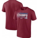 Men's Colorado Avalanche Red 2022 Stanley Cup Champions Winger T Shirt