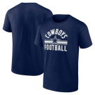 Men's Dallas Cowboys Navy Standard Arch Stripe T Shirt