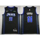 Men's Dallas Mavericks #11 Kyrie Irving Black 2023 City Icon Sponsor Swingman Jersey